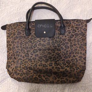 Leopard print Chicos bag